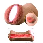 4d Realistic Deep Throat Sucking Cup Male Masturbator Silicone Sex Toys For Men Vagina Mouth Anal Erotic Oral - 2