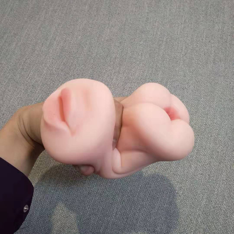 4d Realistic Silicone Male Masturbator Deep Throat Sucking Cup Vagina Anal Oral Sex Toys For Men - 10