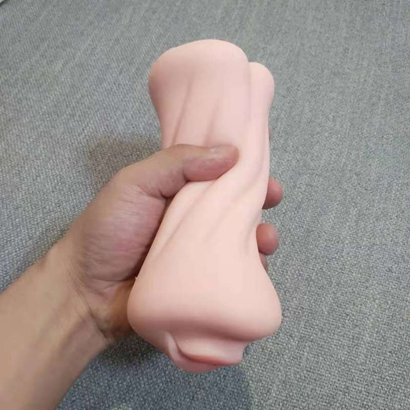 4d Realistic Silicone Male Masturbator Deep Throat Sucking Cup Vagina Anal Oral Sex Toys For Men - 8