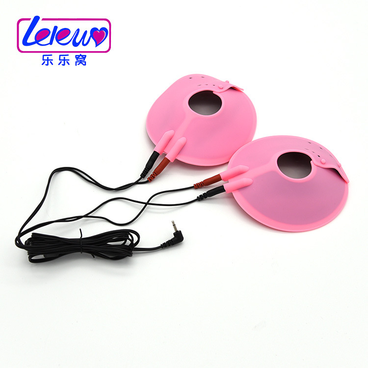 Electric Shock Nipple Clamps Body Massager Breast Enhancer Clitoris Stimulator Sexual Wellness Toys For Women - 5