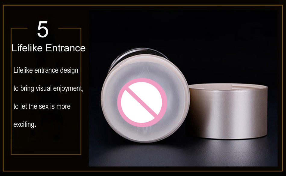 Electric Automatic Male Masturbator Cup 5speed Rotating Handsfree Realistic Vagina Simulation Adult Sex Toy For Men - 6