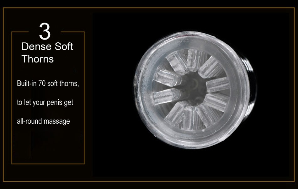 Electric Automatic Male Masturbator Cup 5speed Rotating Handsfree Realistic Vagina Simulation Adult Sex Toy For Men - 4
