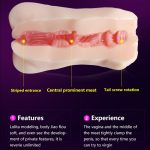 Silicone Male Masturbator Real Vagina & Anus Pocket Pussy Realistic Artificial Masturbador Cup Anal Sex Toys For Men - 5