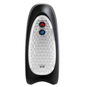Penis Delayed Trainer Male Masturbator Intelligent Heating Airplane Cup 7-frequency Pulse Vibrator Sex Toys For Men - 2