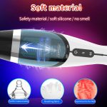 Realistic Vagina Delay Trainer Male Automatic Masturbator Telescopic Rotary Masturbation Cup Deep Throat Sex Toys For Adult Men - 2