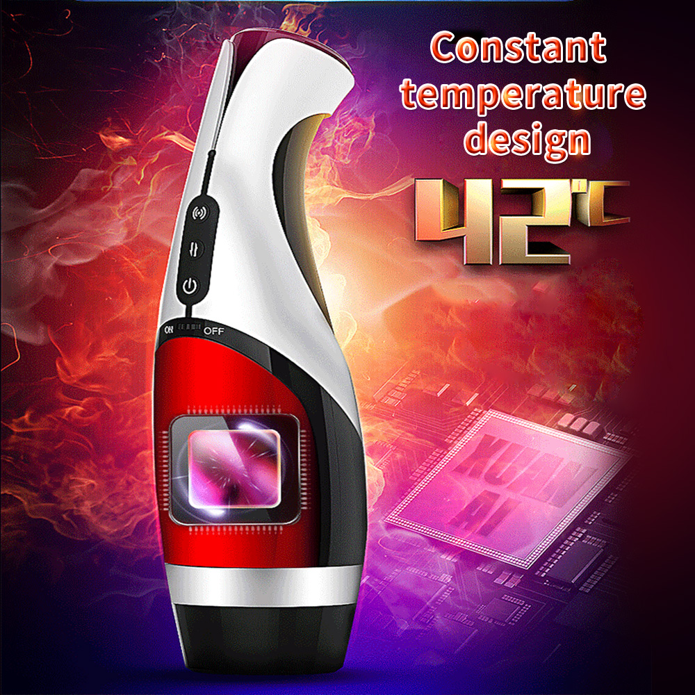 Automatic Male Masturbator Cup Telescopic Rotary Simulation Deep Throat Experience Adult Sex Toy Vagina Delay Trainer - 7