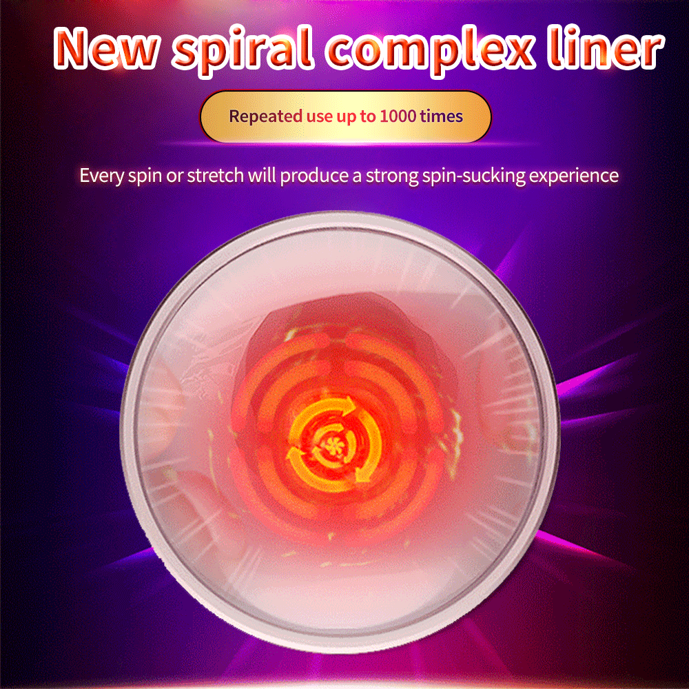 Automatic Male Masturbator Cup Telescopic Rotary Simulation Deep Throat Experience Adult Sex Toy Vagina Delay Trainer - 1