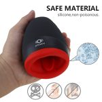 Male Masturbator Cup Heating Vibrator Soft Pussy Sex Toys Vagina Adult Endurance Exercise Products Vacuum Pocket For Men - 5