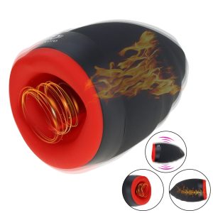 Male Masturbator Cup Heating Vibrator Soft Pussy Sex Toys Vagina Adult Endurance Exercise Products Vacuum Pocket For Men - 2