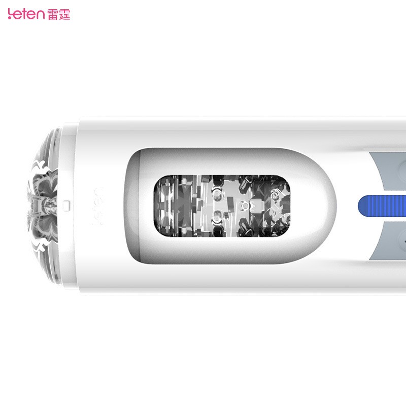Leten A380 Handsfree Telescopic Male Masturbator Automatic Piston Pocket Pussy Adult Sex Toy For Men - 12