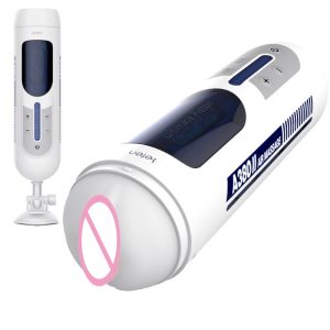 Leten A380pro Automatic Piston Male Masturbator Sucking Sex Machine Realistic Vagina Masturbador Handfree Pussy Toys For Men - 2