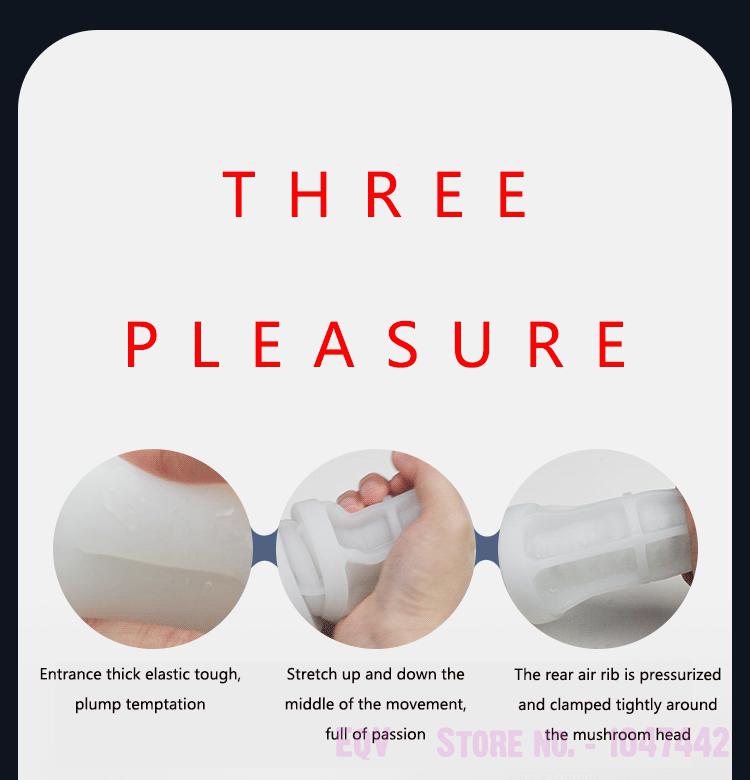 Leten A380pro Male Masturbator Realistic Vagina Automatic Piston Handsfree Sucking Function Adult Pleasure Toys For Men - 6