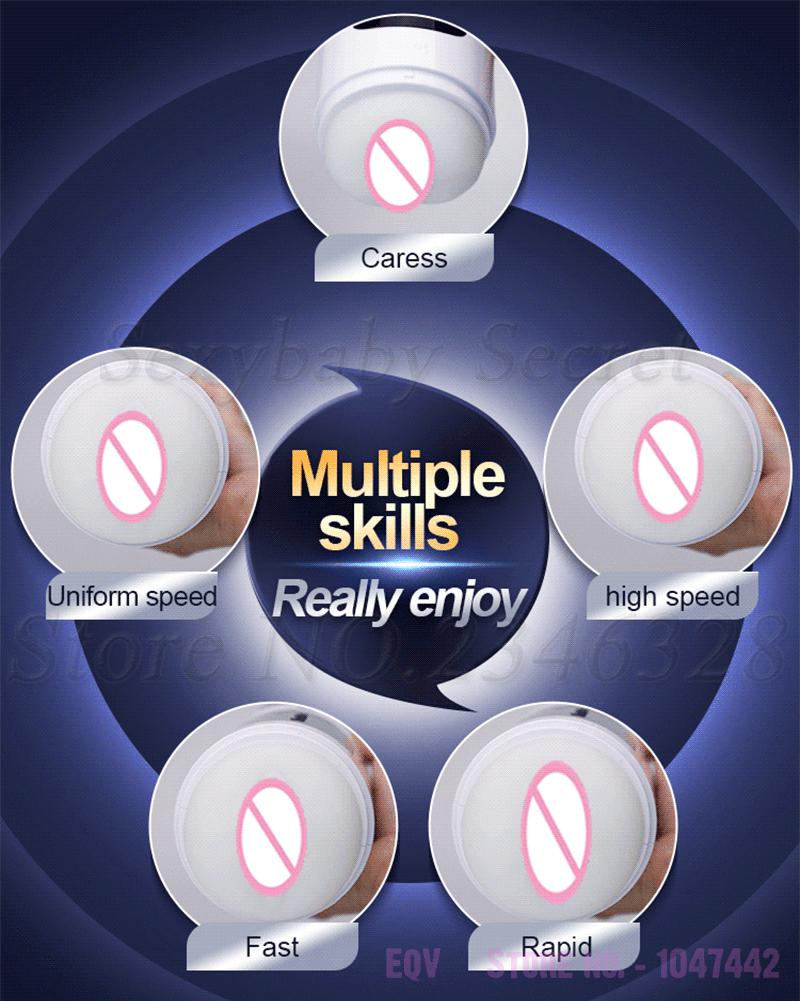 Leten A380pro Male Masturbator Realistic Vagina Automatic Piston Handsfree Sucking Function Adult Pleasure Toys For Men - 4