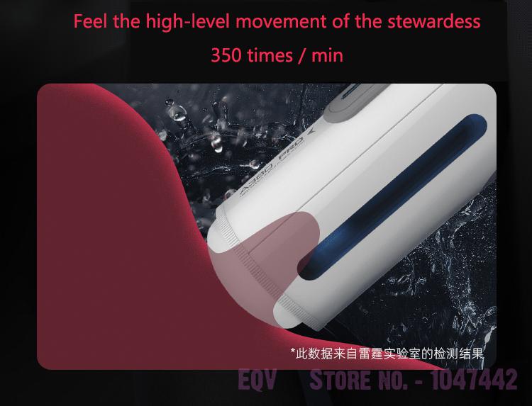 Leten A380pro Male Masturbator Realistic Vagina Automatic Piston Handsfree Sucking Function Adult Pleasure Toys For Men - 3