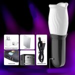 360 Rotation Blowjob Male Masturbator Adults Vibrator Silicone Soft Pussy Delayed Ejaculation Erotic Vibrators Sex Toys For Men - 3