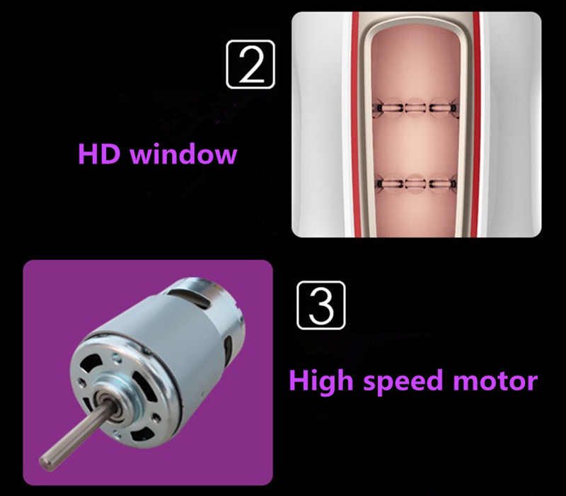 Leten Automatic Male Masturbator Cup With 10 Modes Realistic Vagina Adult Sex Toy For Men - 4