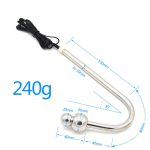 Electric Shock Electrical Stimulation Toy Large Size Extreme Electro Butt Plug Sex Anal - 5