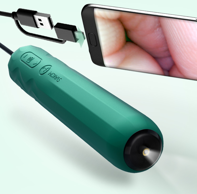 Svakom Appcontrolled Visual Vibrator Gspot Massager Female Orgasm Enhancer Vaginal Endoscope Masturbation Aid - 2
