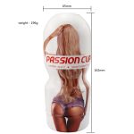 Male Masturbator Aircraft Cup Tpe Penis Exerciser Massager Realistic Silicone Vagina Soft Tight Sex Pocket Pussy Adult Toys - 4