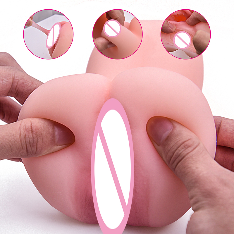 Ayiyun Portable Male Masturbator Lifelike Artificial Vagina Sex Toys For Men Discreet Pleasure Cup - 3
