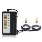 Electro Shock Cuction Pump Electrical Stimulation Sucker Nipple Pumps Breasts Electric Stimulator Massage Sex Toys For Couples