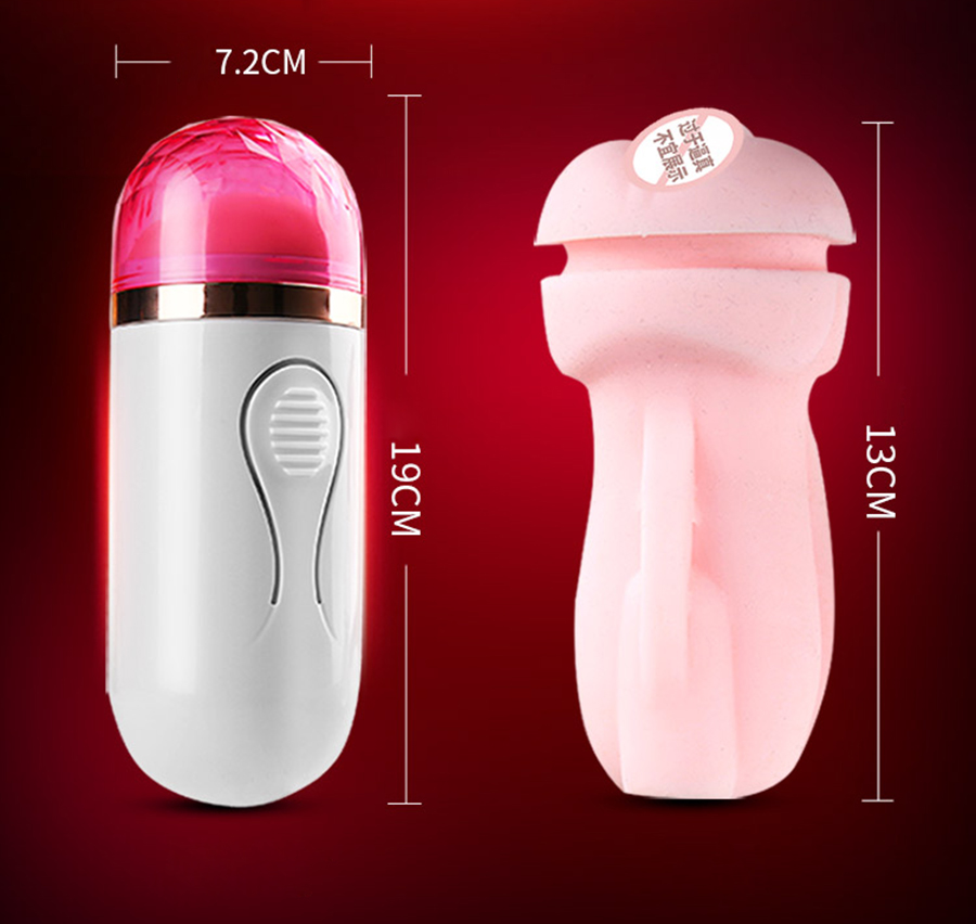 Mens Realistic Vagina Masturbator Cup Detachable Skinfriendly Soft Suction Artificial Sex Toy - 5