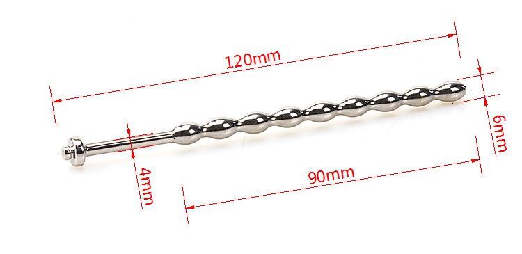 Electric Shock Prostate Nipple Massager Estim Anal Plug Metal Vaginal Ball Sex Toys - 5
