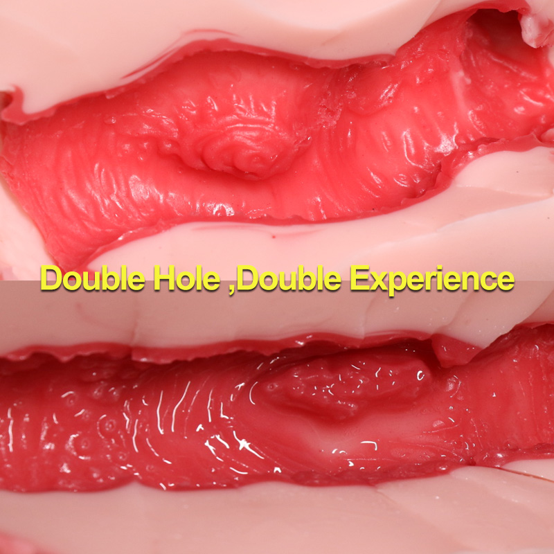 Realistic Adult Male Masturbator Big Vagina Anal Toy Pocket Pussy For Men Penis Training Device - 5