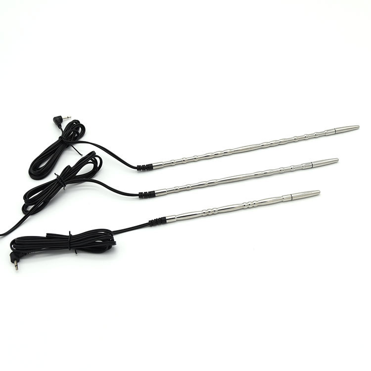 Electrostimulation Urethral Sound Plug Penis Stimulation Sex Toy With Electric Shock Accessories - 2
