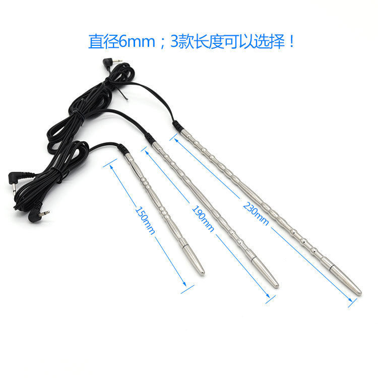 Electrostimulation Urethral Sound Plug Penis Stimulation Sex Toy With Electric Shock Accessories - 5