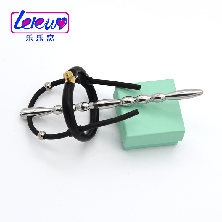 Electric Urethral Penis Plug Estim Cock Ring Shock Stimulation Adult Sex Toy Sounding Stretcher - 3