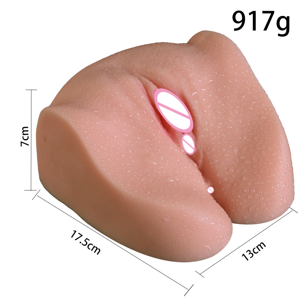 Enhanced 3d Silicone Male Masturbator Cup Realistic Vagina And Ass Sex Doll Adult Pleasure Toy For Men - 8