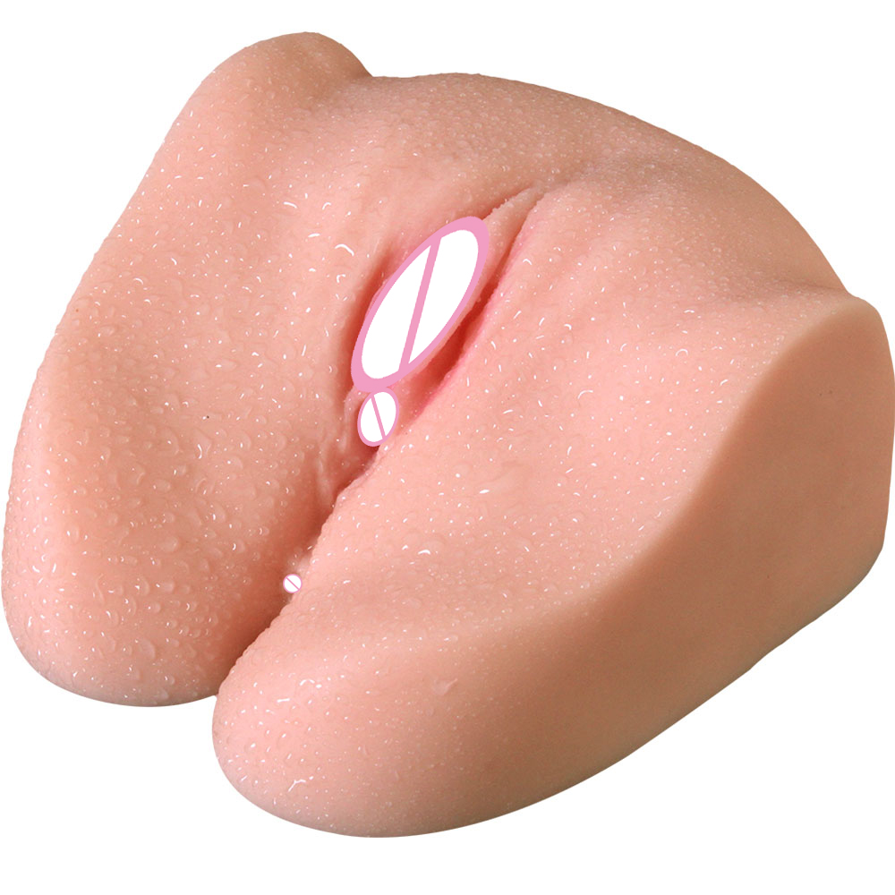 Enhanced 3d Silicone Male Masturbator Cup Realistic Vagina And Ass Sex Doll Adult Pleasure Toy For Men - 3