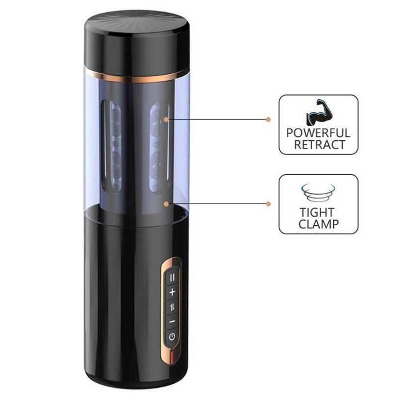 Rechargeable Bluetooth Male Masturbator With Thrusting Rotating Modes Electric Pleasure Cup Moaning Audio Adult Sex Toy For Men - 11