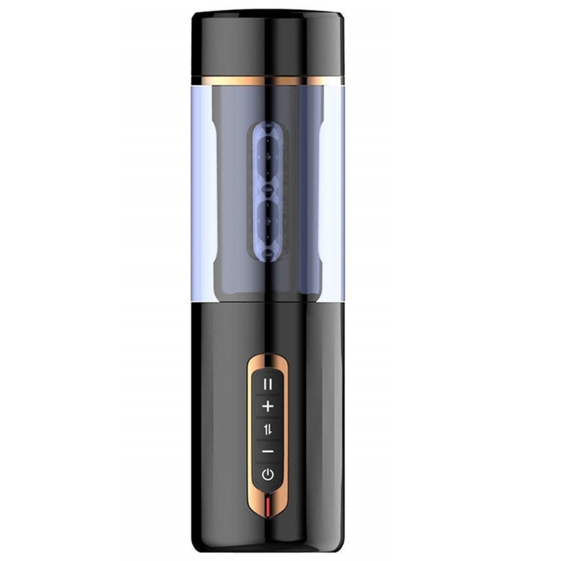 Rechargeable Bluetooth Male Masturbator With Thrusting Rotating Modes Electric Pleasure Cup Moaning Audio Adult Sex Toy For Men - 3