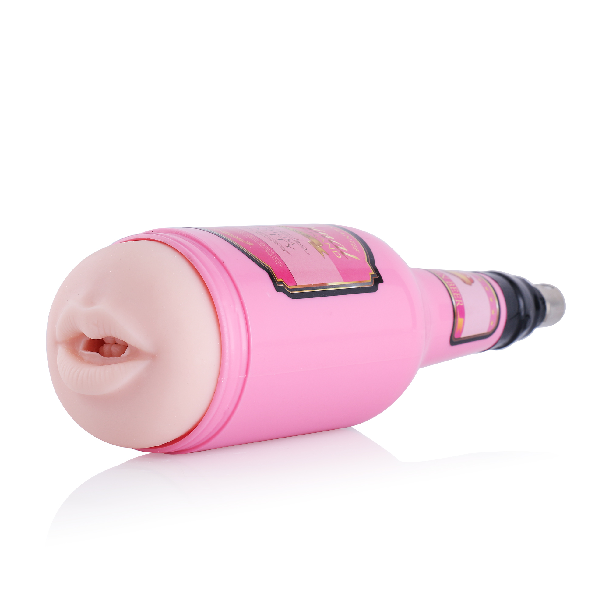Realistic Male Pleasure Toy Soft Silicone Beer Bottle Design 3xlr Sex Machine Accessories Mens Masturbation Cup - 7