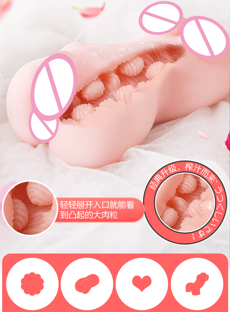 Silicone Pocket Cup Male Masturbator Realistic Artificial Vagina Anal Sex Toys For Men - 1