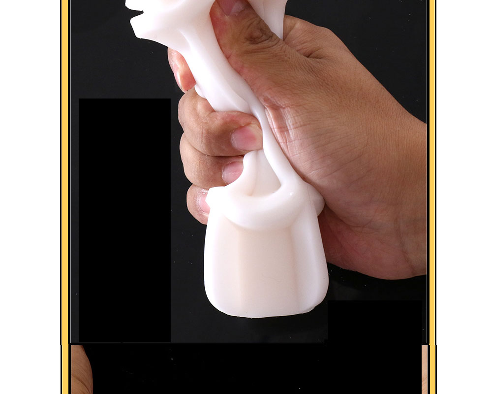 Deluxe Mens Pleasure Toy Silicone Masturbator Cup With Realistic Vagina Anal Features Adult Sex Toy For Men Gay - 4