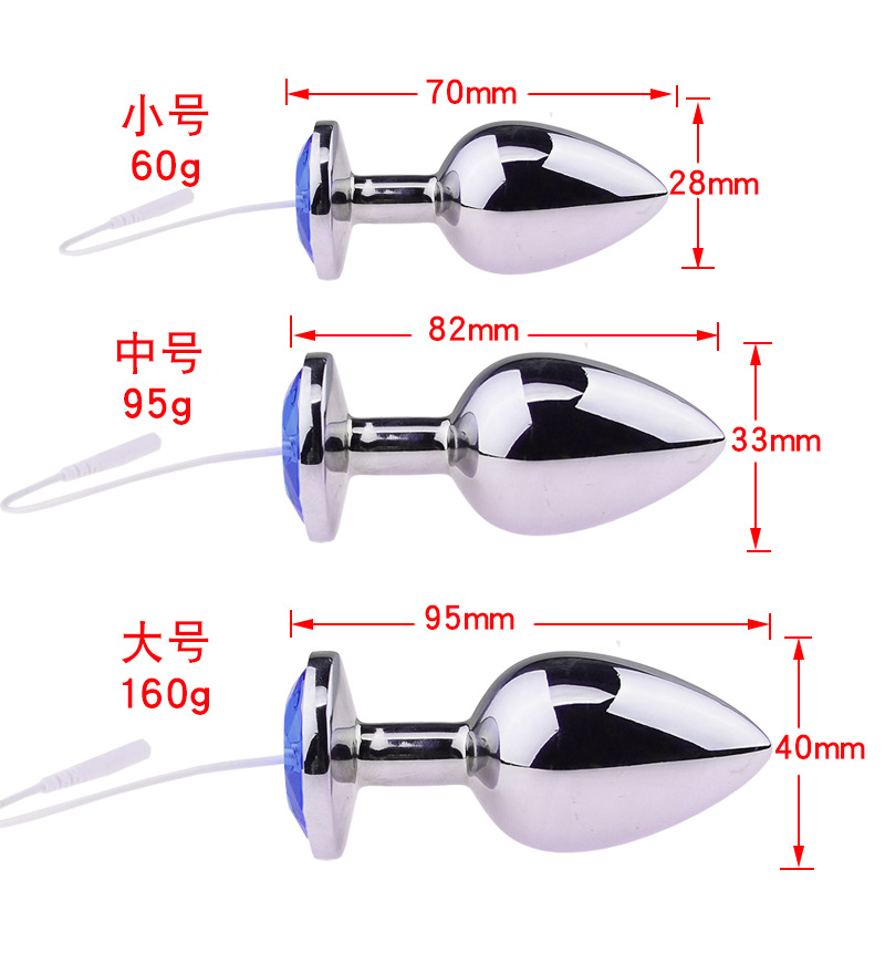 Bdsm Electro Shock Male Chastity Cage Penis Sleeve Electronic Bondage Restraints For Couples - 8