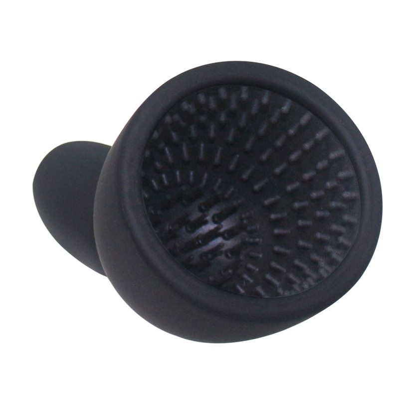 Silicone Male Masturbator Durable Penis Trainer Vibrator Glans Stimulating Dildo Longlasting Pleasure Tool - 7