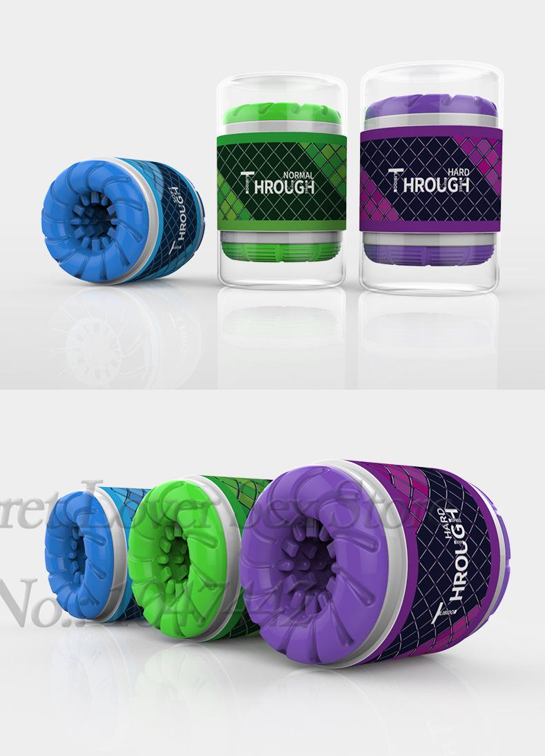 Dualend Male Masturbator Cup Penis Massage Toy Adult Pleasure Device Enhanced Stamina Training Mens Masturbador Youcups - 1