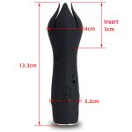 Masturbator Penis Enlargement Dick Extender Delay Training Device Sex Electric 12-speed Glans Sleeve Vibrating Toys For Men - 6