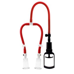 Zerosky Muscle Nipples Pump Enhancement Breast Massager Suction Vacuum Type Stimulation Sex Toys For Men Women