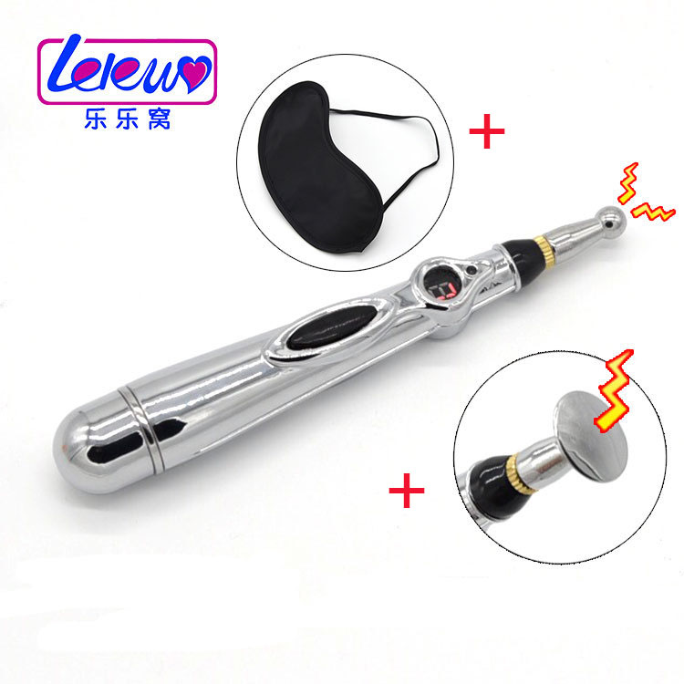 Deluxe Electro Shock Magic Wand Womens Clitoral And Breast Stimulator Adult Intimate Toy - 1