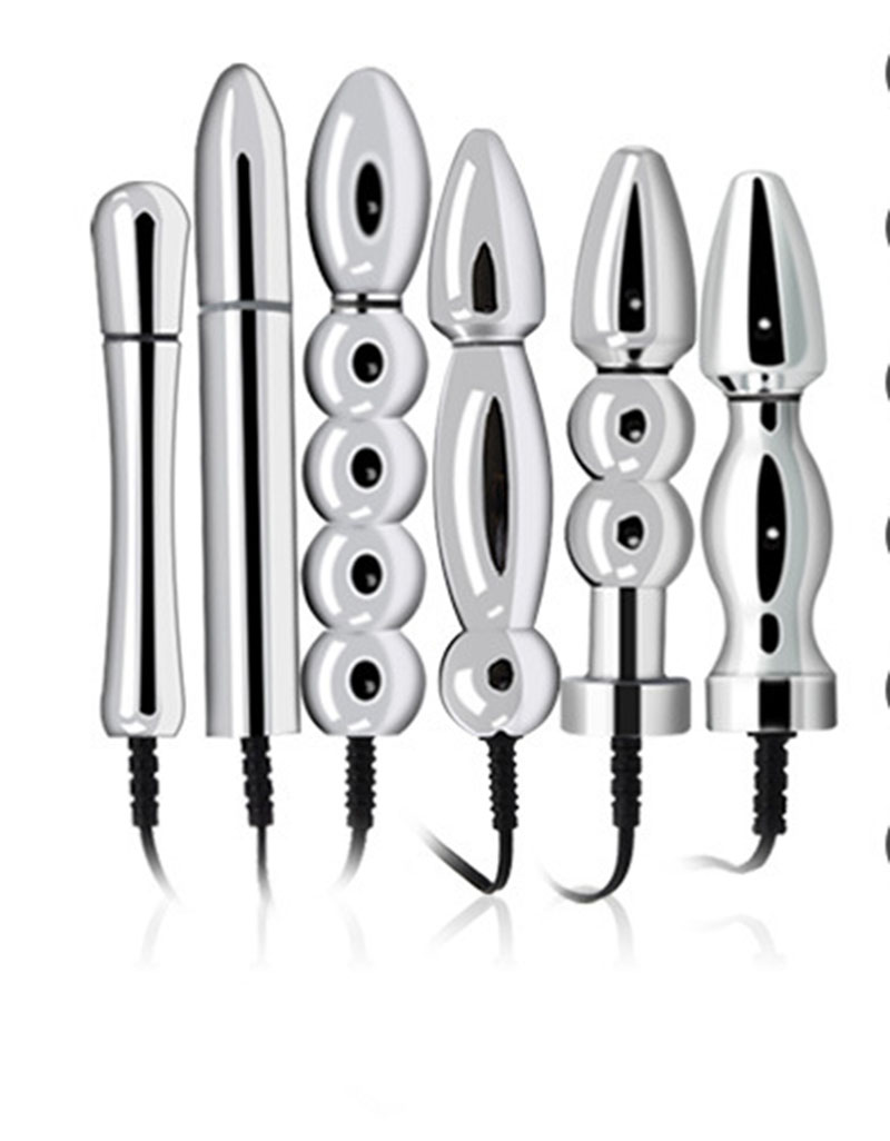 Unisex Silicone Beaded Anal Plug Electric Shock Stimulation Dildo Erotic Masturbation Toy For Men And Women - 10