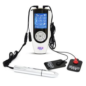 Bipolar Electric Shock Anal Bead Plug Dildo Butt Masturbation Vaginal Erotic Sextoy Men Women - 2