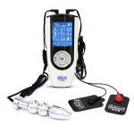 Bipolar Electric Shock Anal Bead Plug Dildo Butt Masturbation Vaginal Erotic Sextoy Men Women - 6