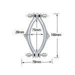 Electro Shock Labial Clip Electric Bdsm Sex Accessory Medical Themed Toys For Men Adult Game Es002 - 4