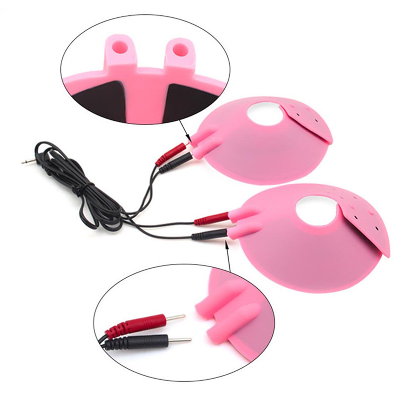 Electro Shock Breast Massage Pads Nipple Stimulation Paste Pads Womans Intimate Sexual Wellness Toy - 5