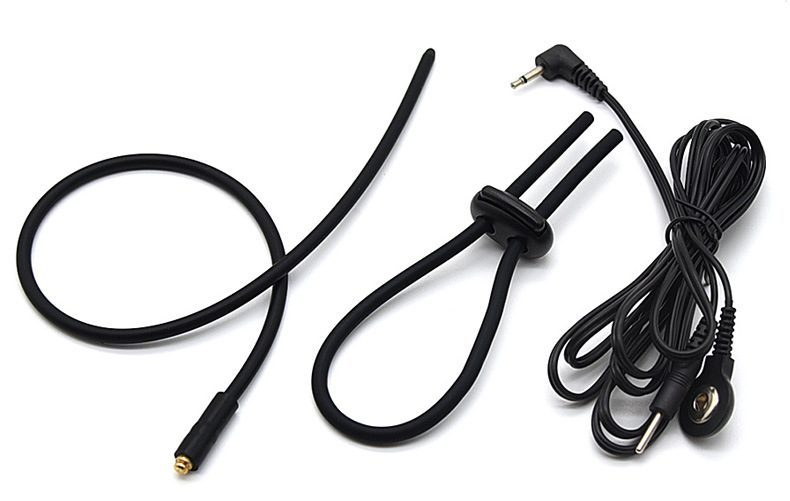 Adjustable Estim Mens Electro Stimulation Ring Electric Shock Adult Toy For Enhanced Pleasure - 8